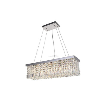 Crystal Long Canopy Chandelier
