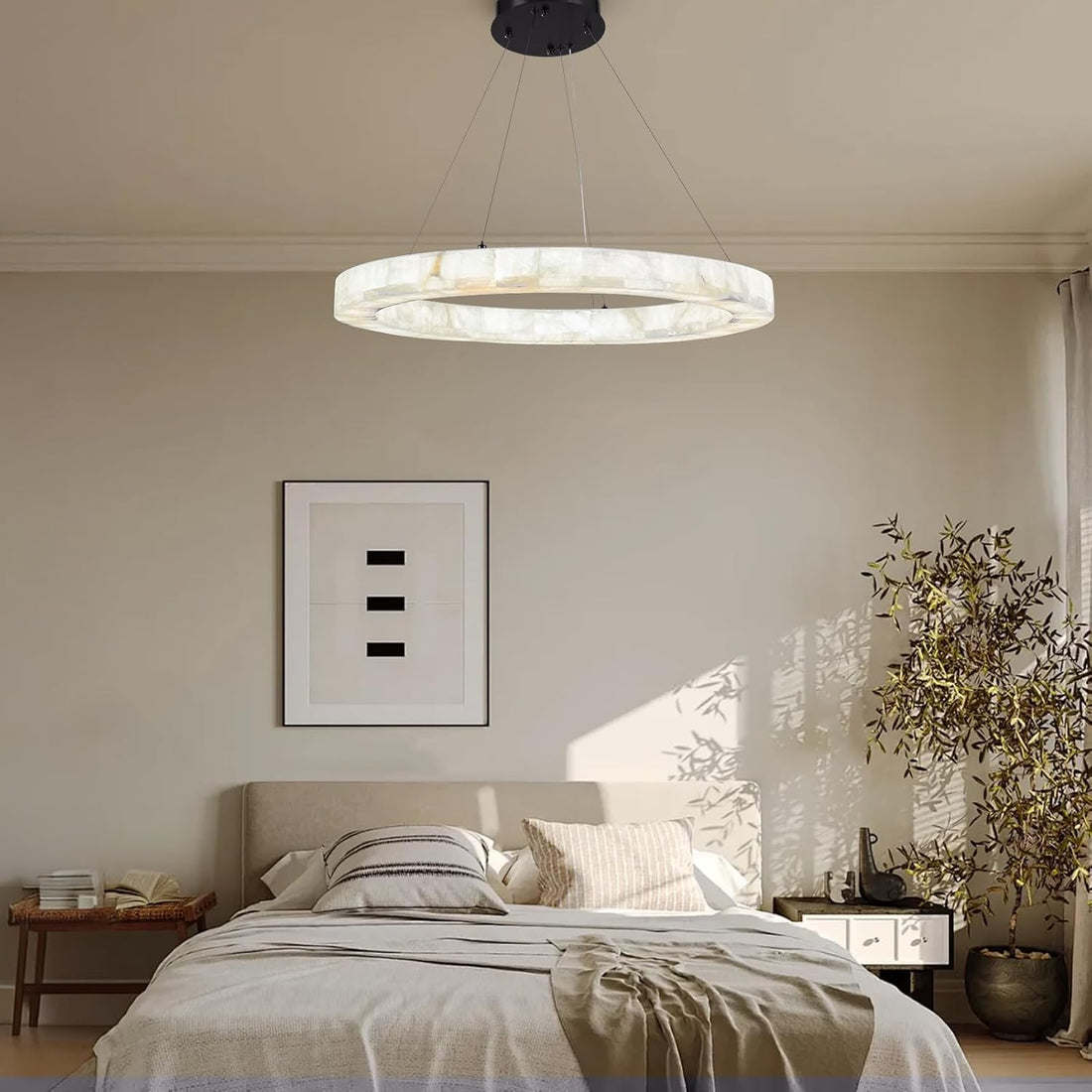 Modern Round Chandelier for Living Room