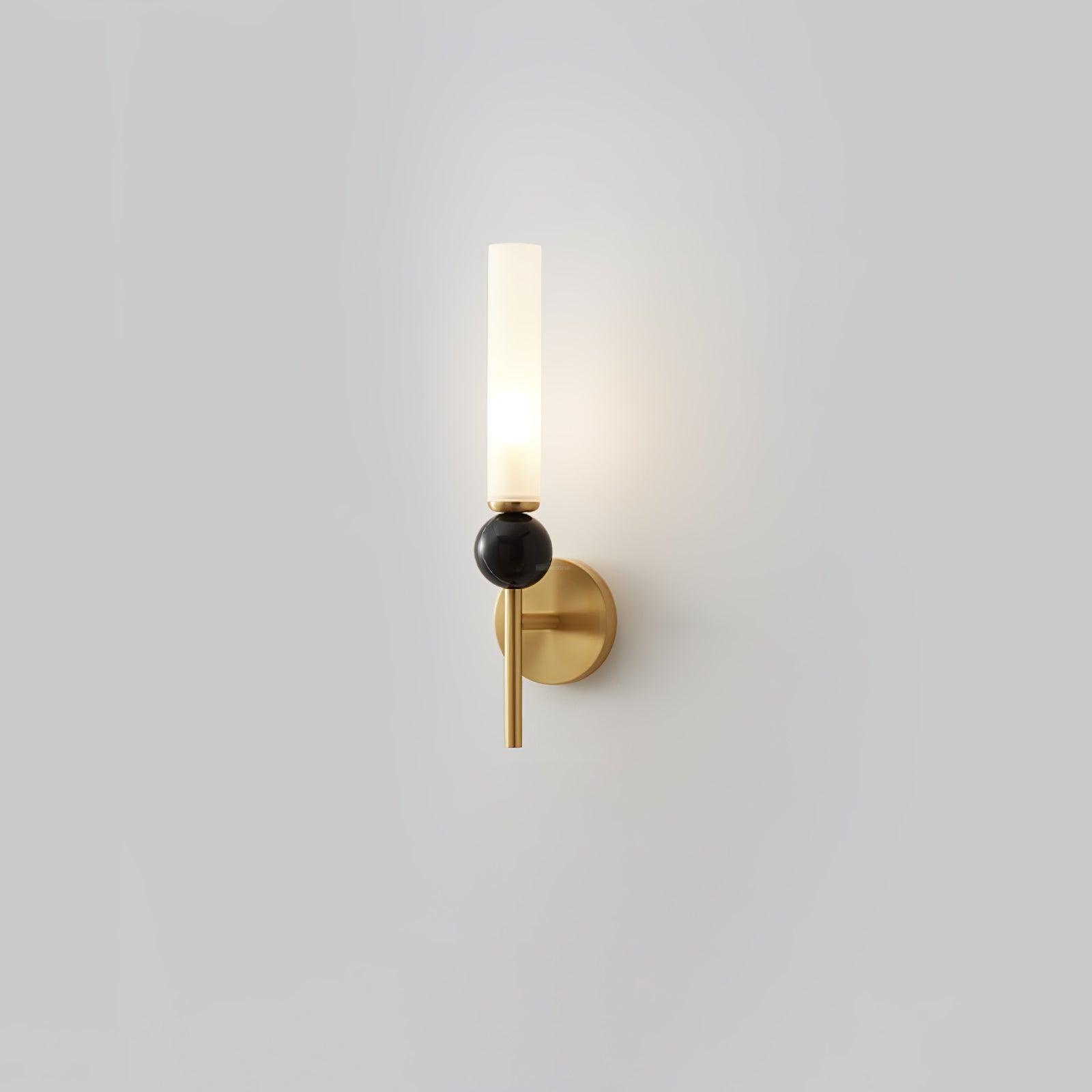 Marble Vertical Alabaster Wall Sconce