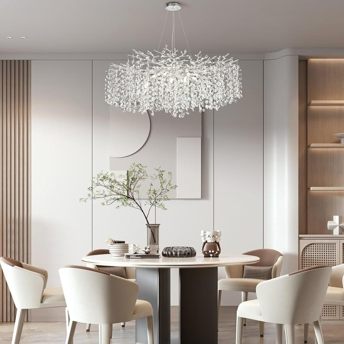 Tree Branch Chandelier for Dining Room L55in - Fast Delivery-1-Luxehomezone