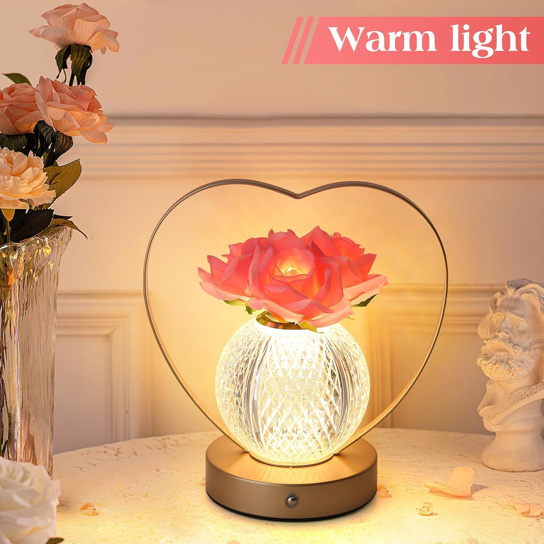 Roses Flower Lamp