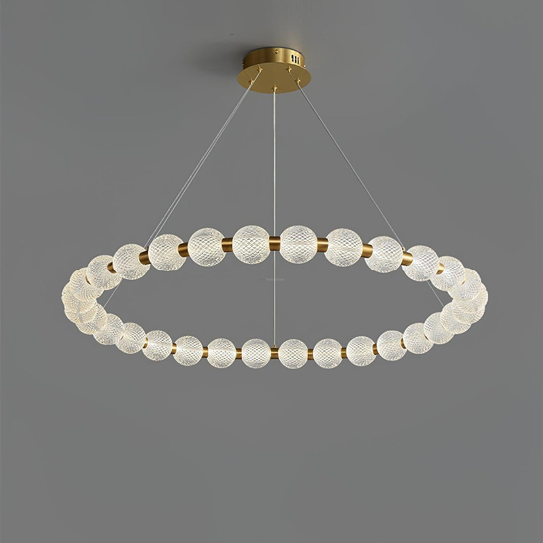 Pearl Ring Chandelier