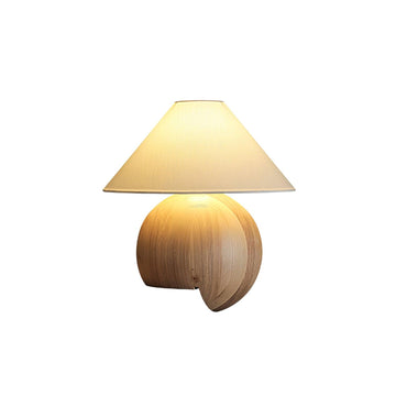 Corner Log Table Lamp ∅ 13.8″