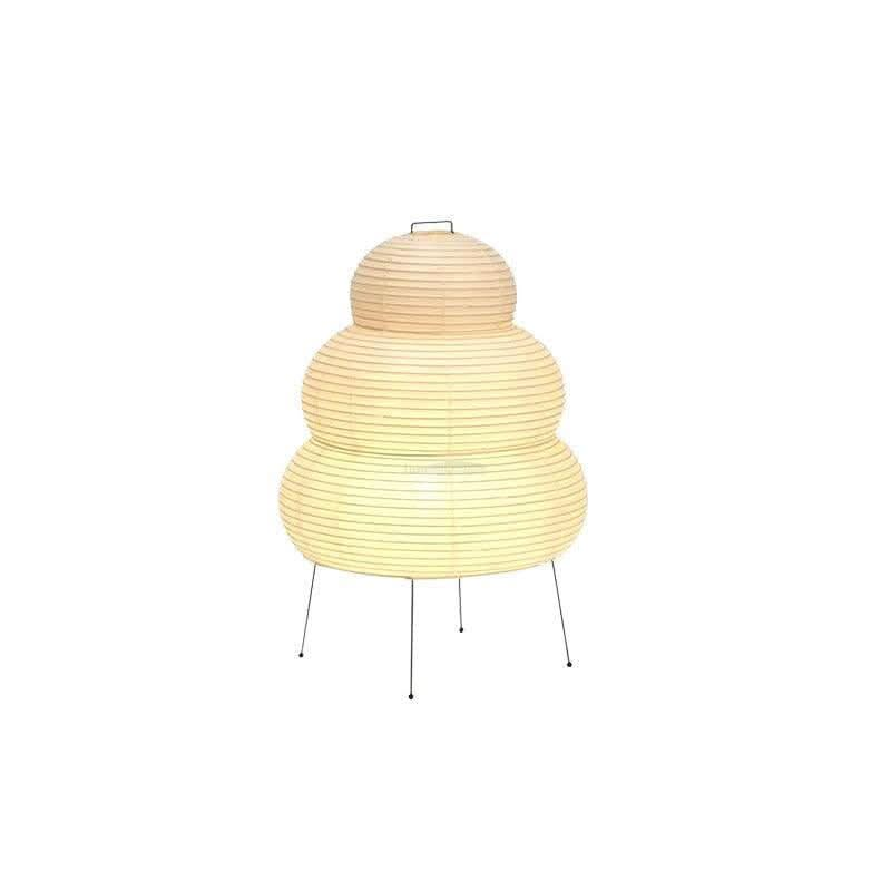 Akari Paper Round Table Lamp - Luxehomezone