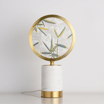 Enamel Table Lamp ∅ 11.4″