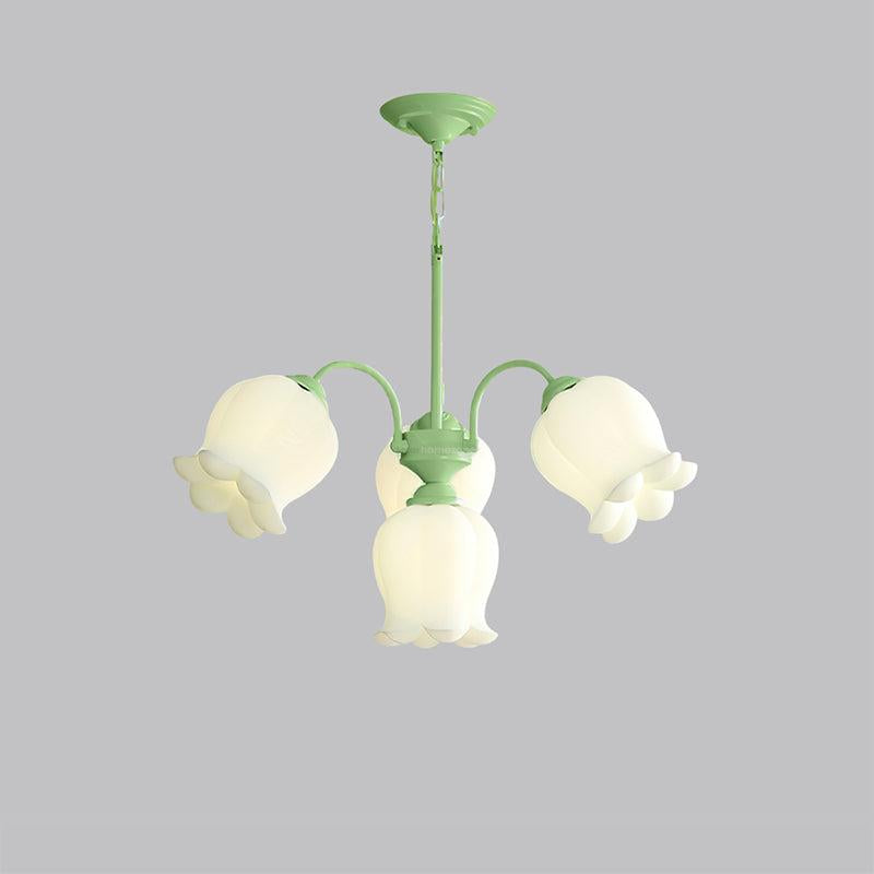 Lilium Cluster Chandelier with 3+1/5+1/6+1/8+1 heads