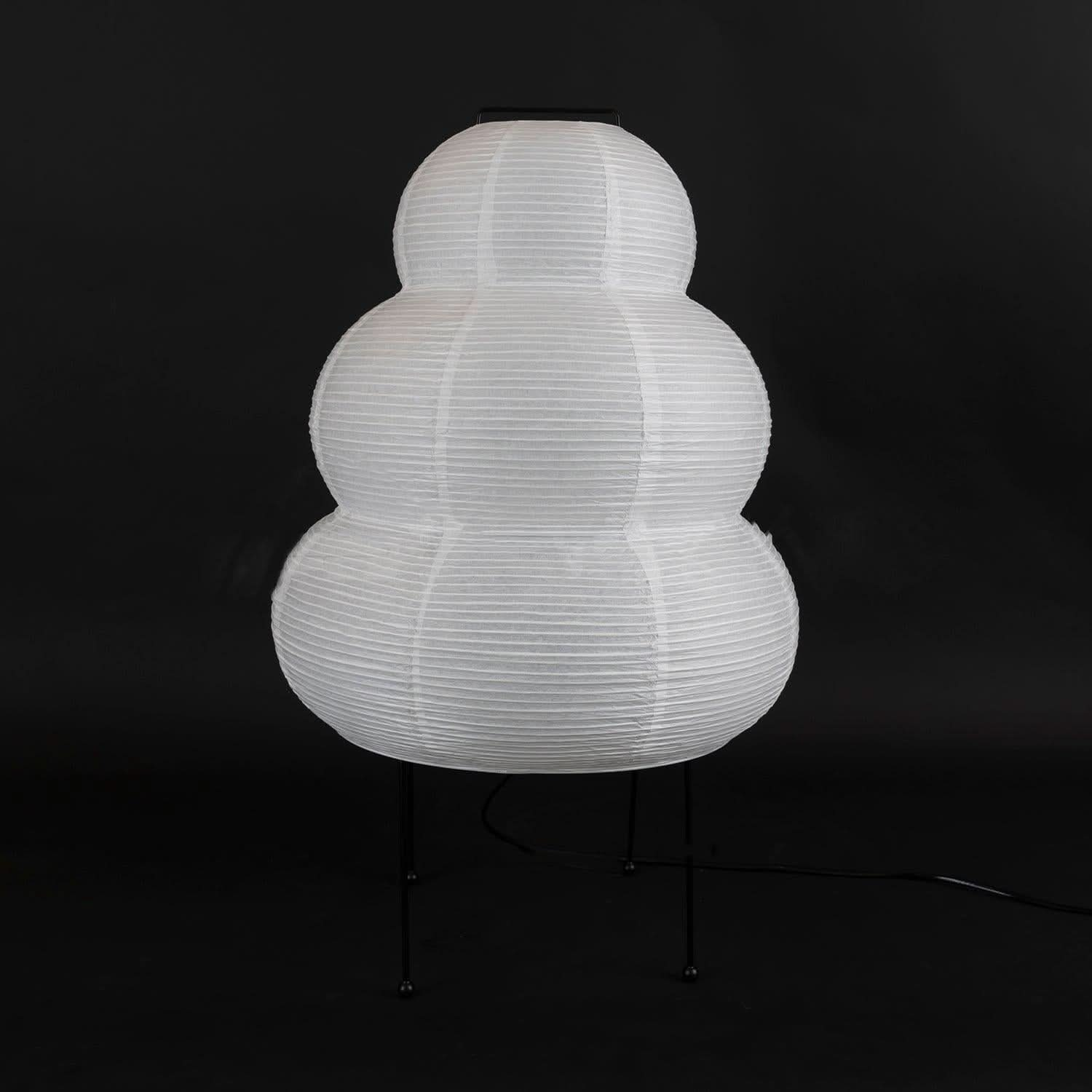 Akari Paper Round Table Lamp - Luxehomezone