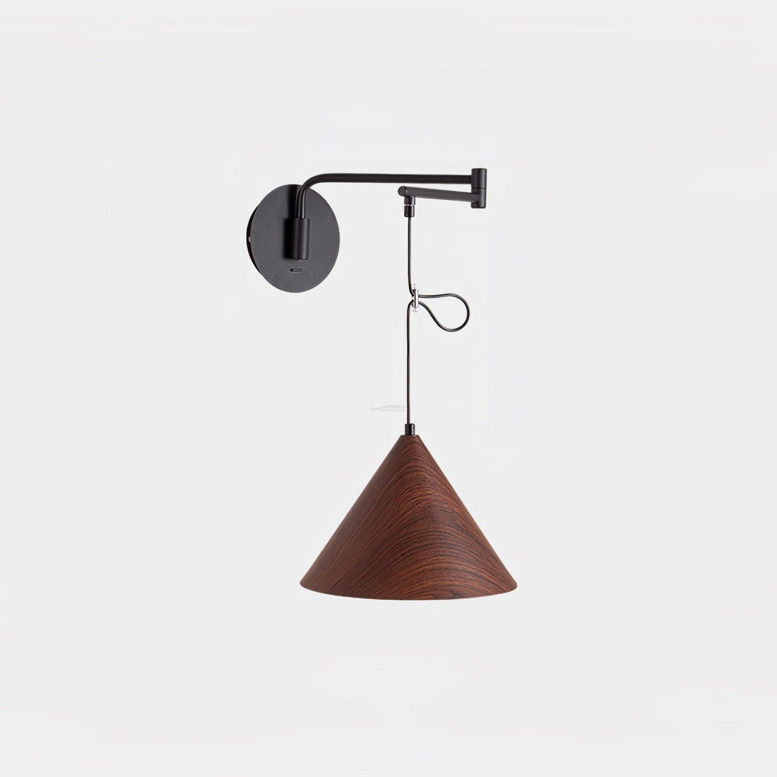Cone Swing Arm Wall Sconce