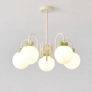 Cream Cherry Chandelier with 4/5/6/8 heads