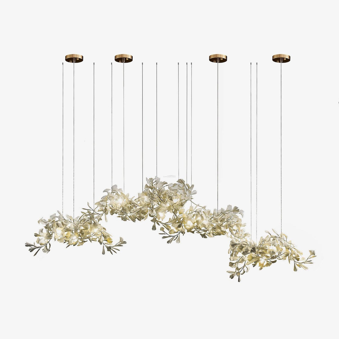 Gingko Chandelier Style C