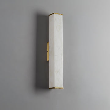 Cuboid Alabaster Wall Sconce