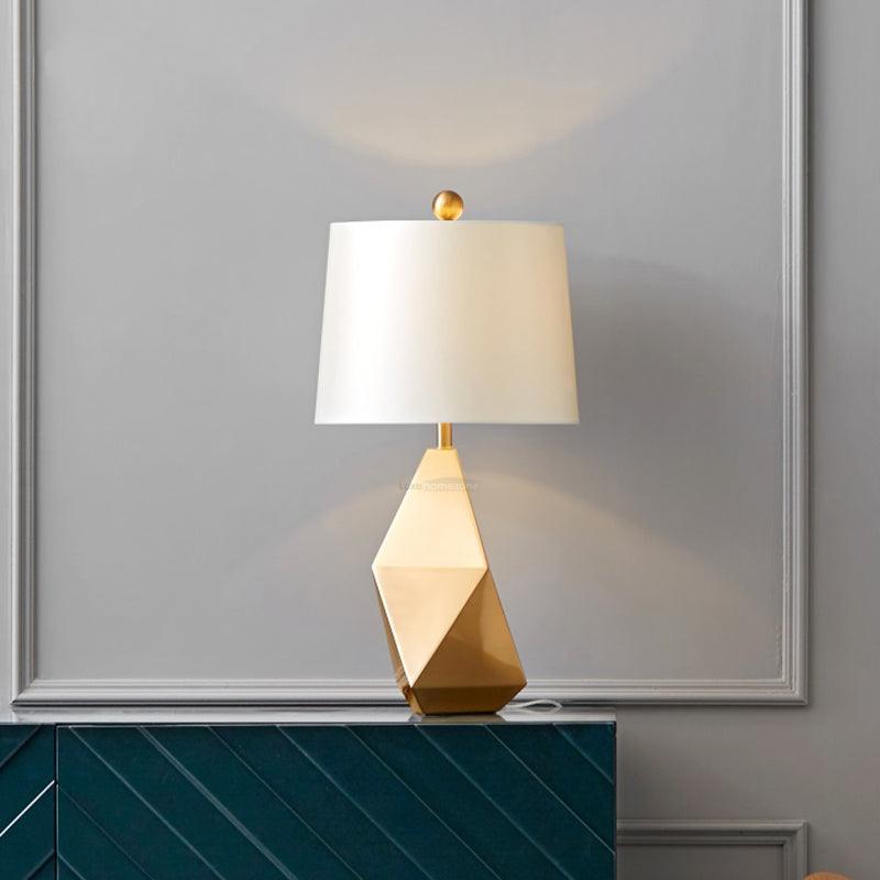 Faceted  Table Light ∅ 13″
