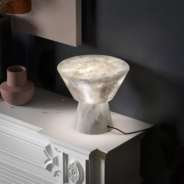 Beta Marble Okrągła Lampa Stołowa