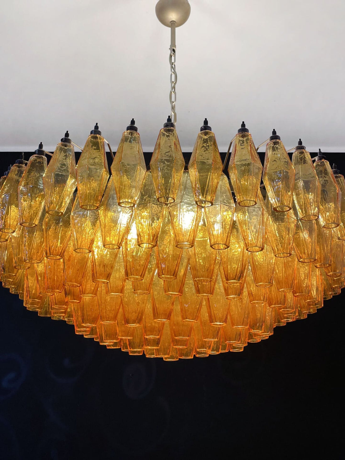 Murano Chandelier – Poliedri – 185 glass