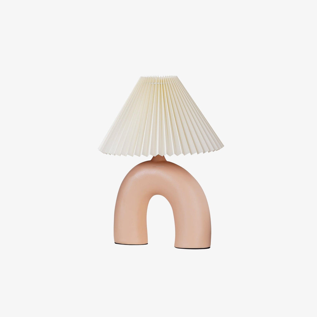 Arched Pleated Table Lamp ∅ 11.8″