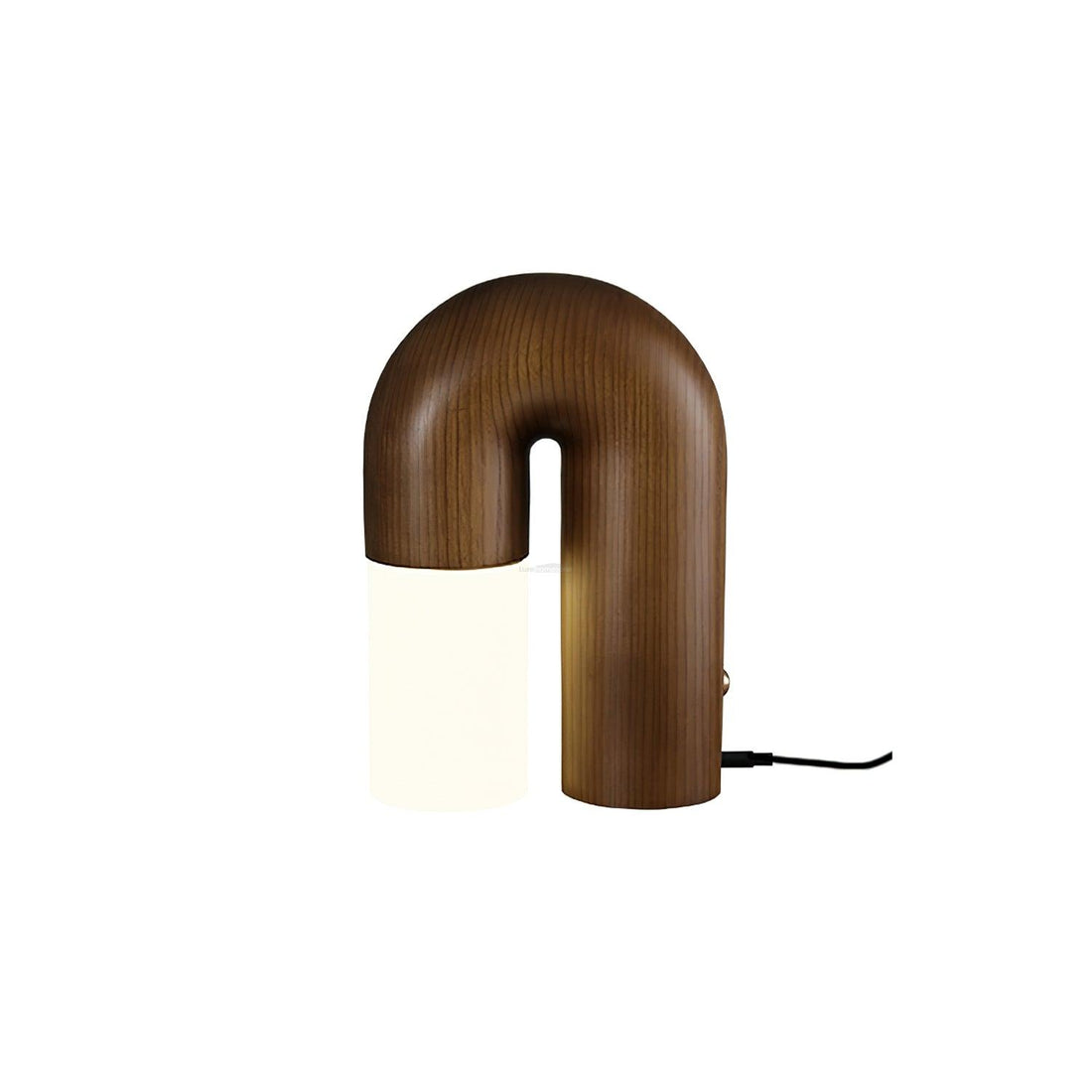 Lampe de table de porte en forme de U