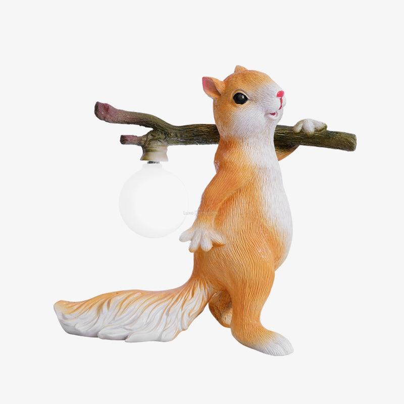 Squirrel Table Lamp ∅ 9.8″