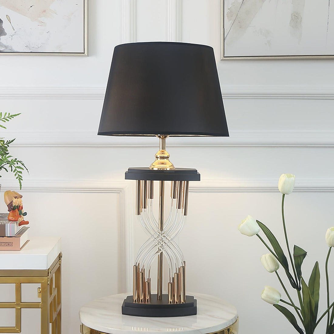 Rock And Rule Table Lamp ∅ 15.7″