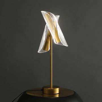 Flammen-Tischlampe ∅ 6,6″