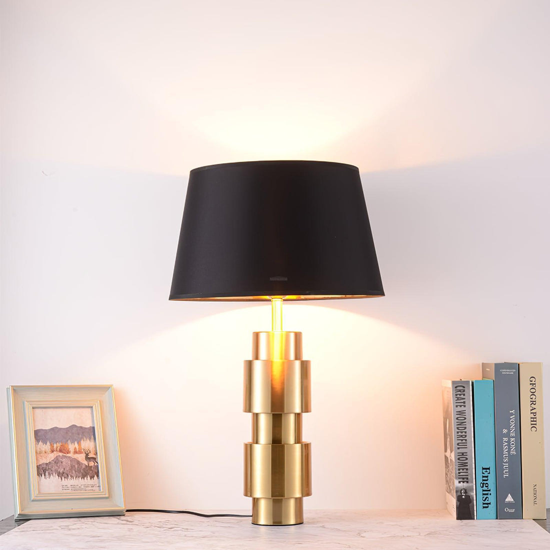 Jean Cylinder Table Lamp ∅ 15″