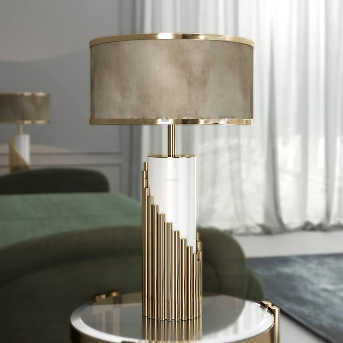 Streamline Table Lamp ∅ 15″