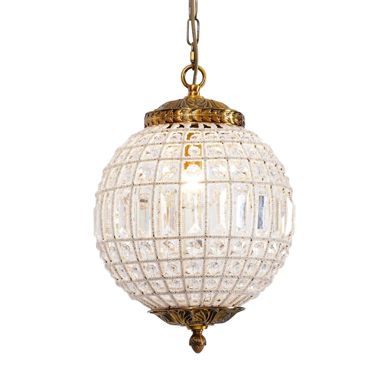 Lustre globe traditionnel 