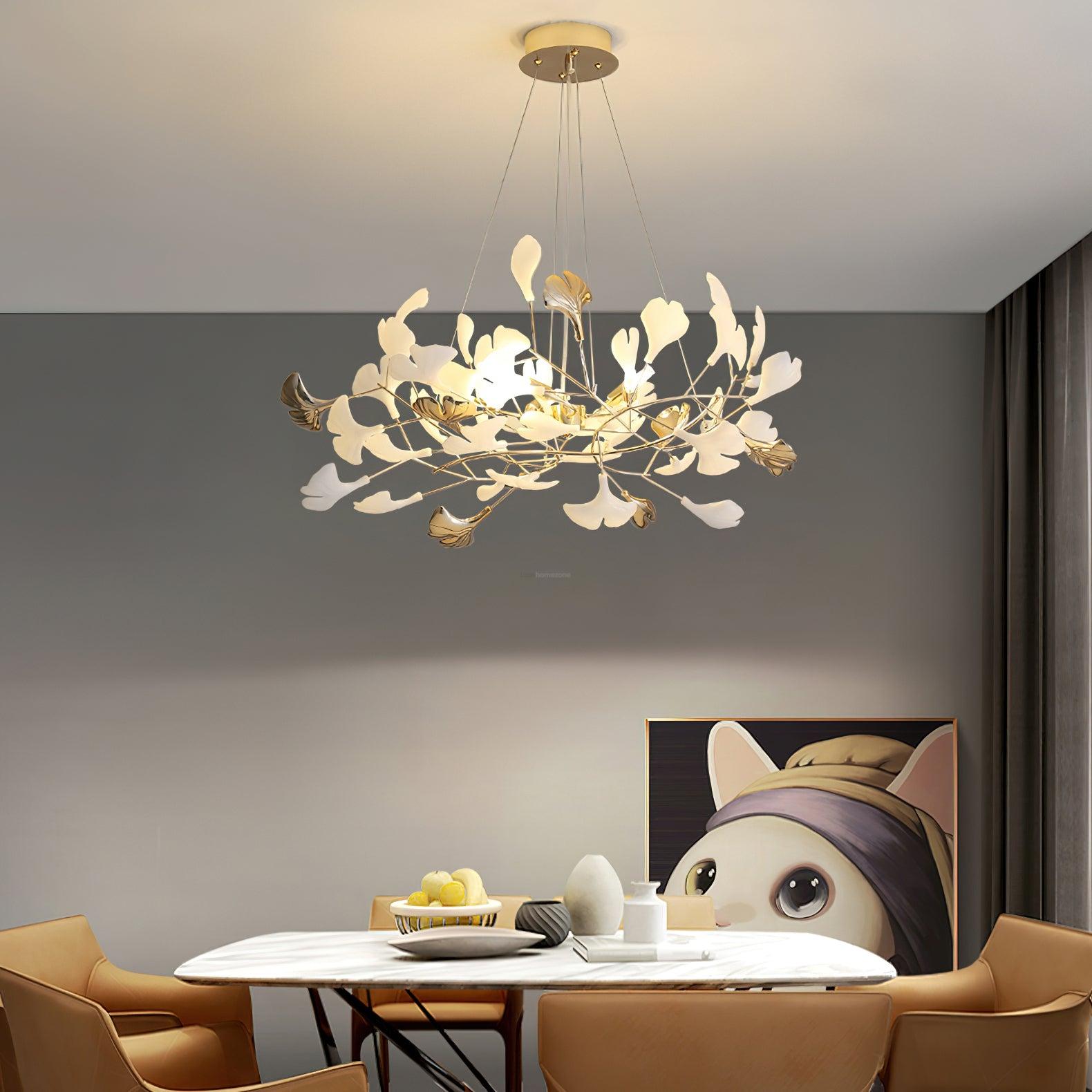 Gingko Chandelier Style R