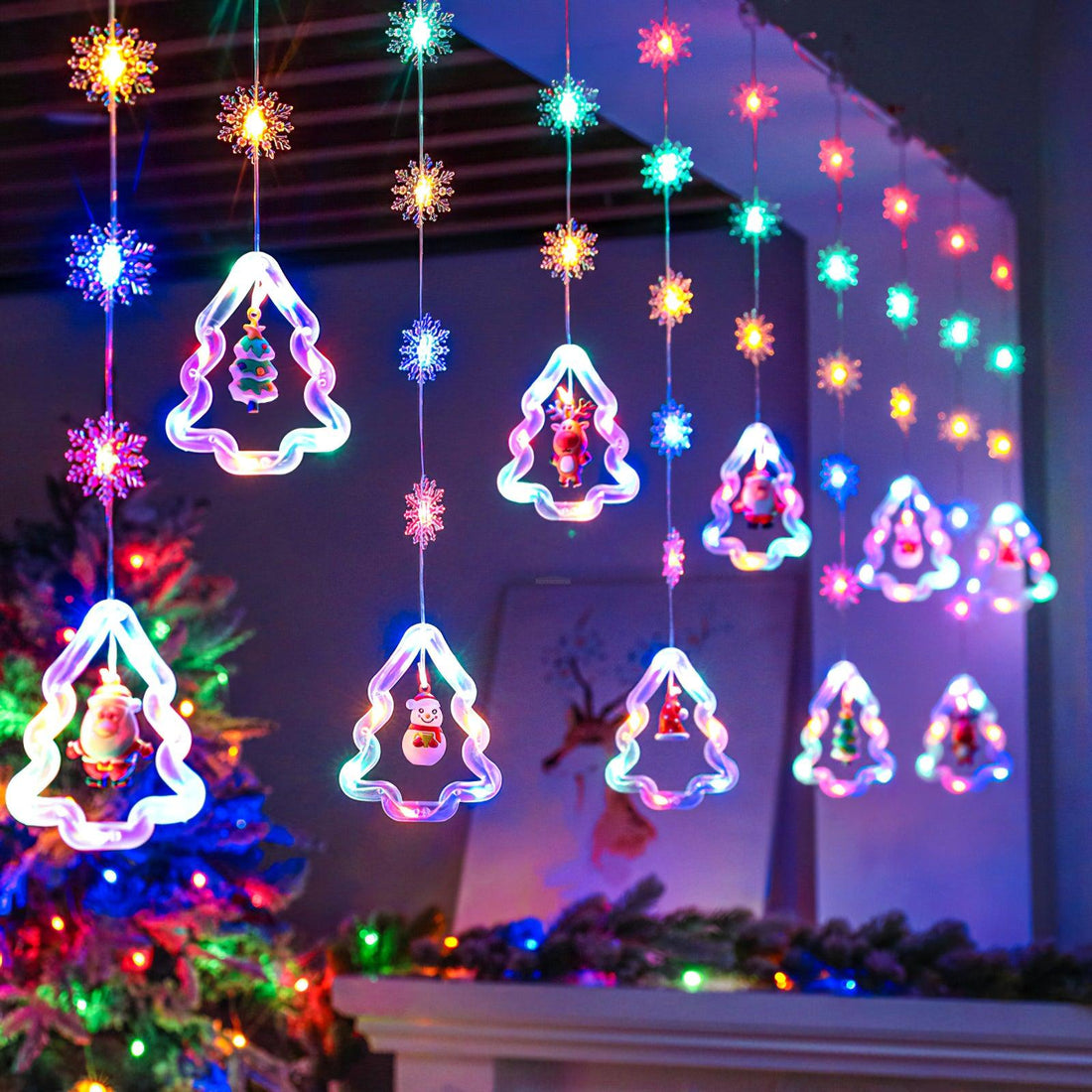 Christmas LED Decor String Lights ∅ 118.1″