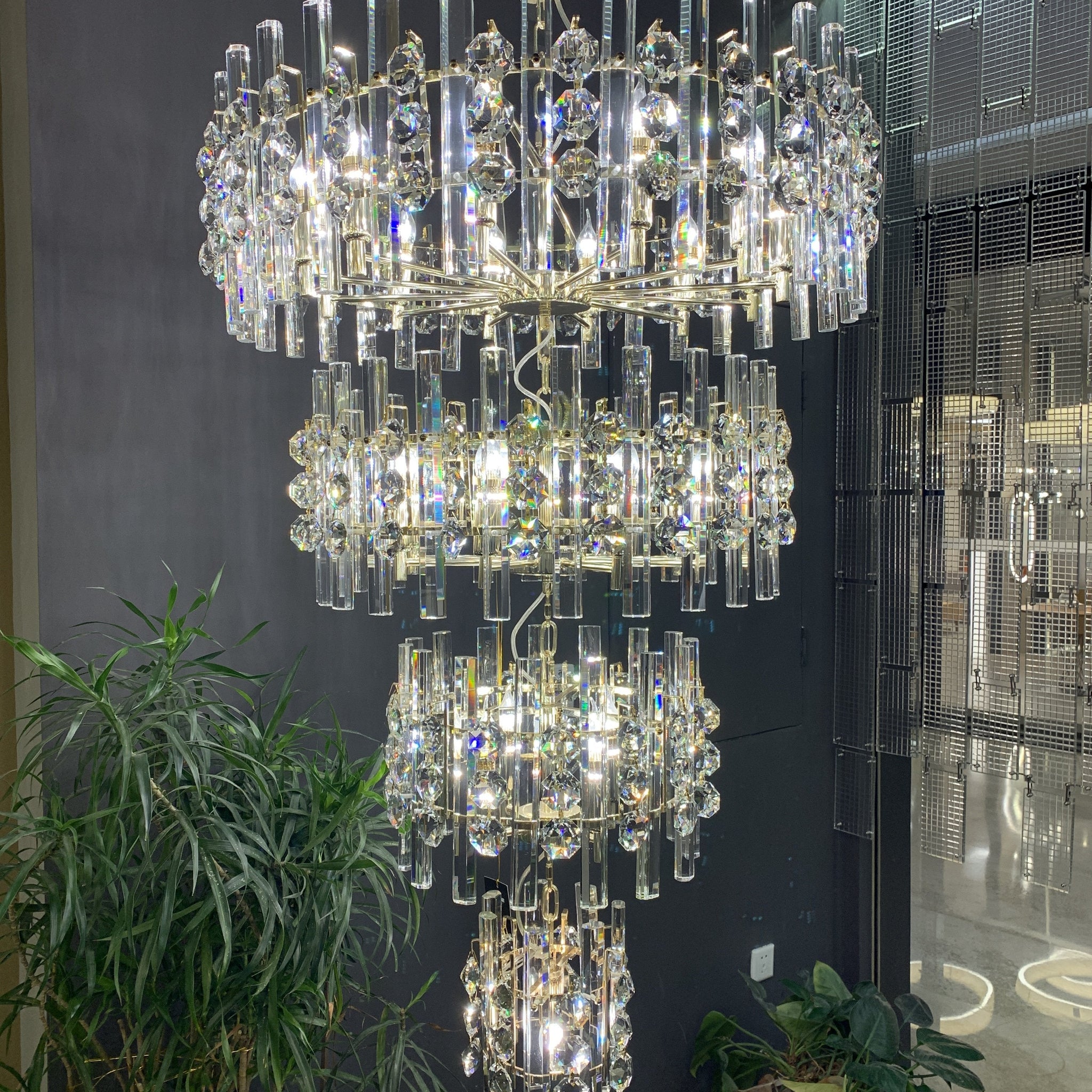 Ariel Gem Foyer Crystal Chandelier