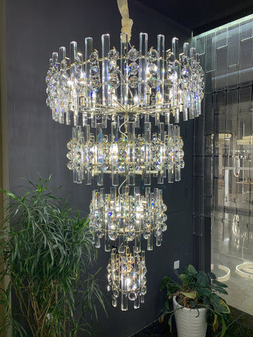 Ariel Gem Foyer Crystal Chandelier