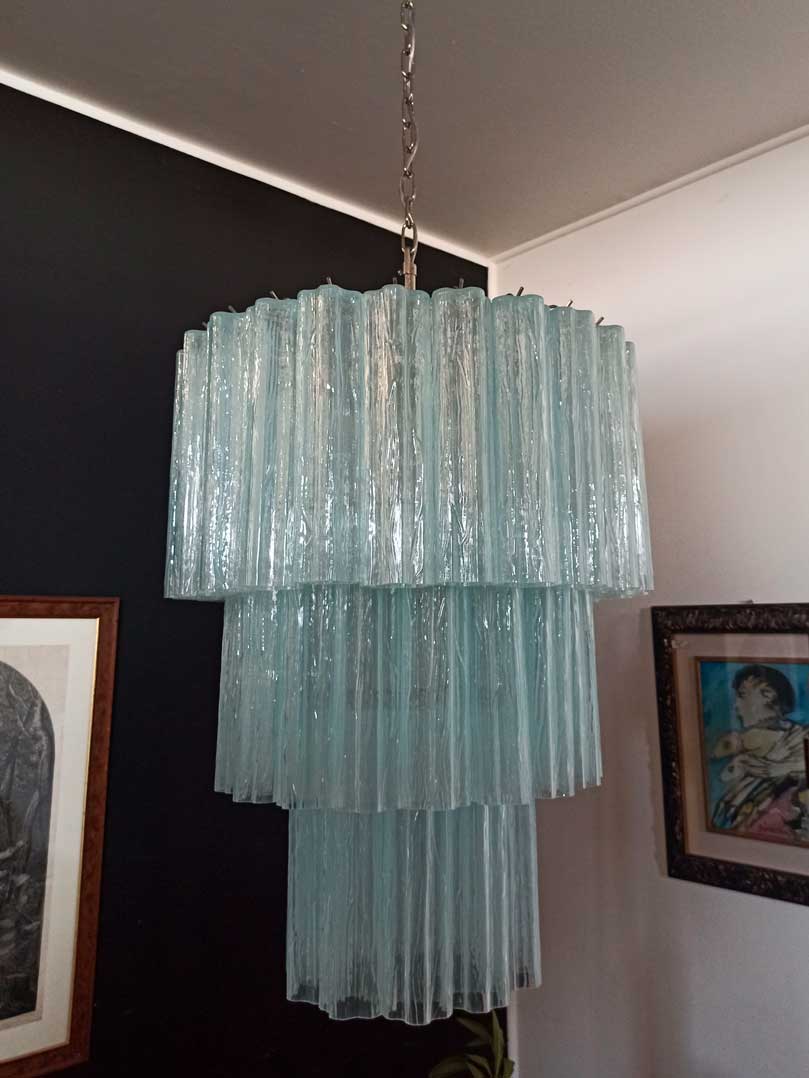 Murano Chandelier – 52 tubes – Opal