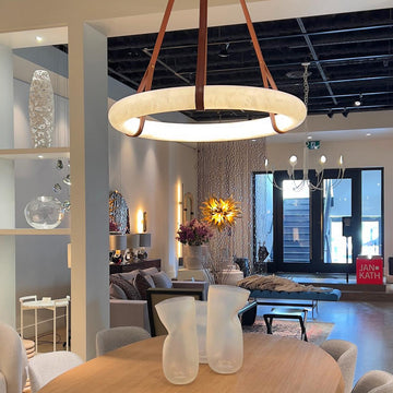 Oslo Alabaster Pendant Light Style A