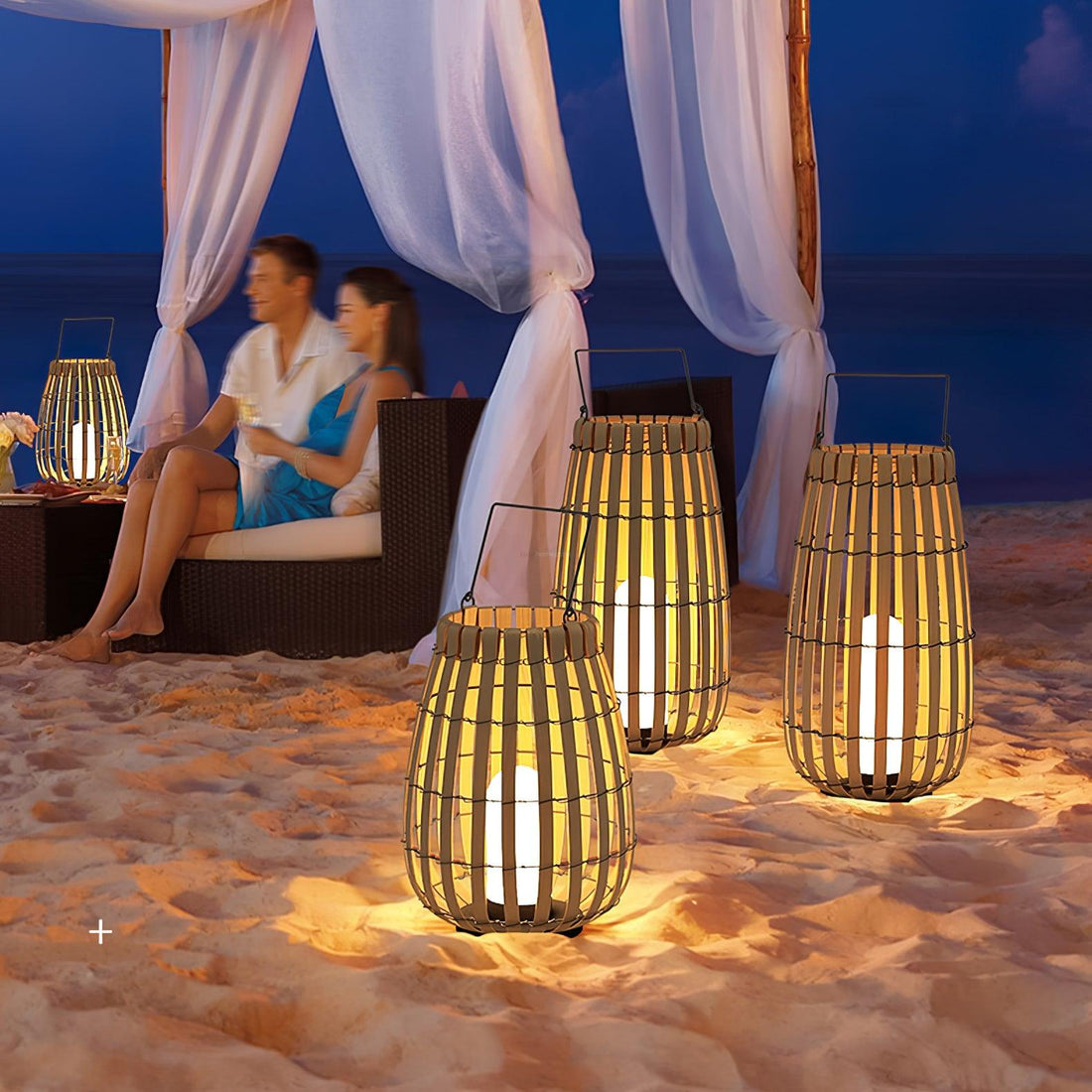 Tropic Braid Lantern Lamp for Outdoor - Luxehomezone