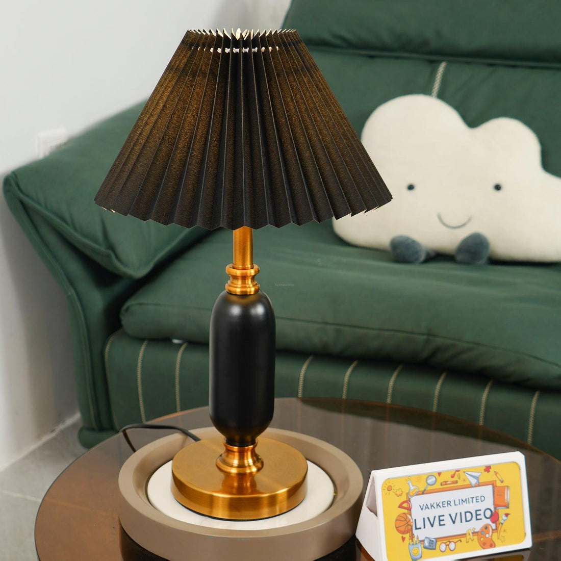 Classic Antique Table Lamp ∅ 9.4″