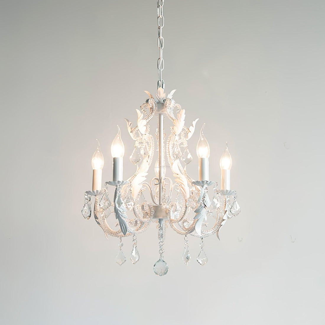 Lustre porte-bougie avec 5/6/8 têtes