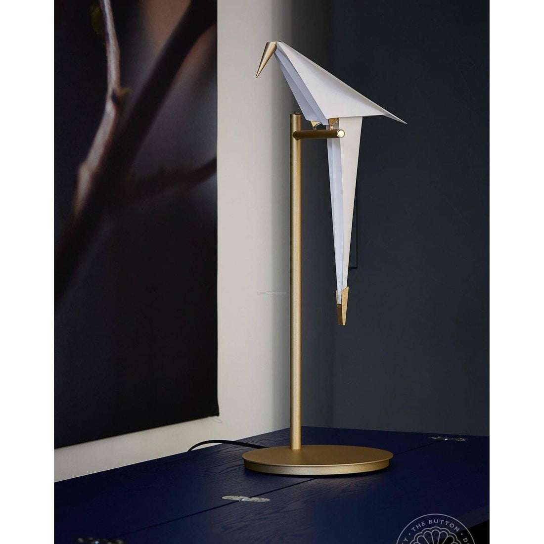 Paper Crane Bird Table lamp 8.7''