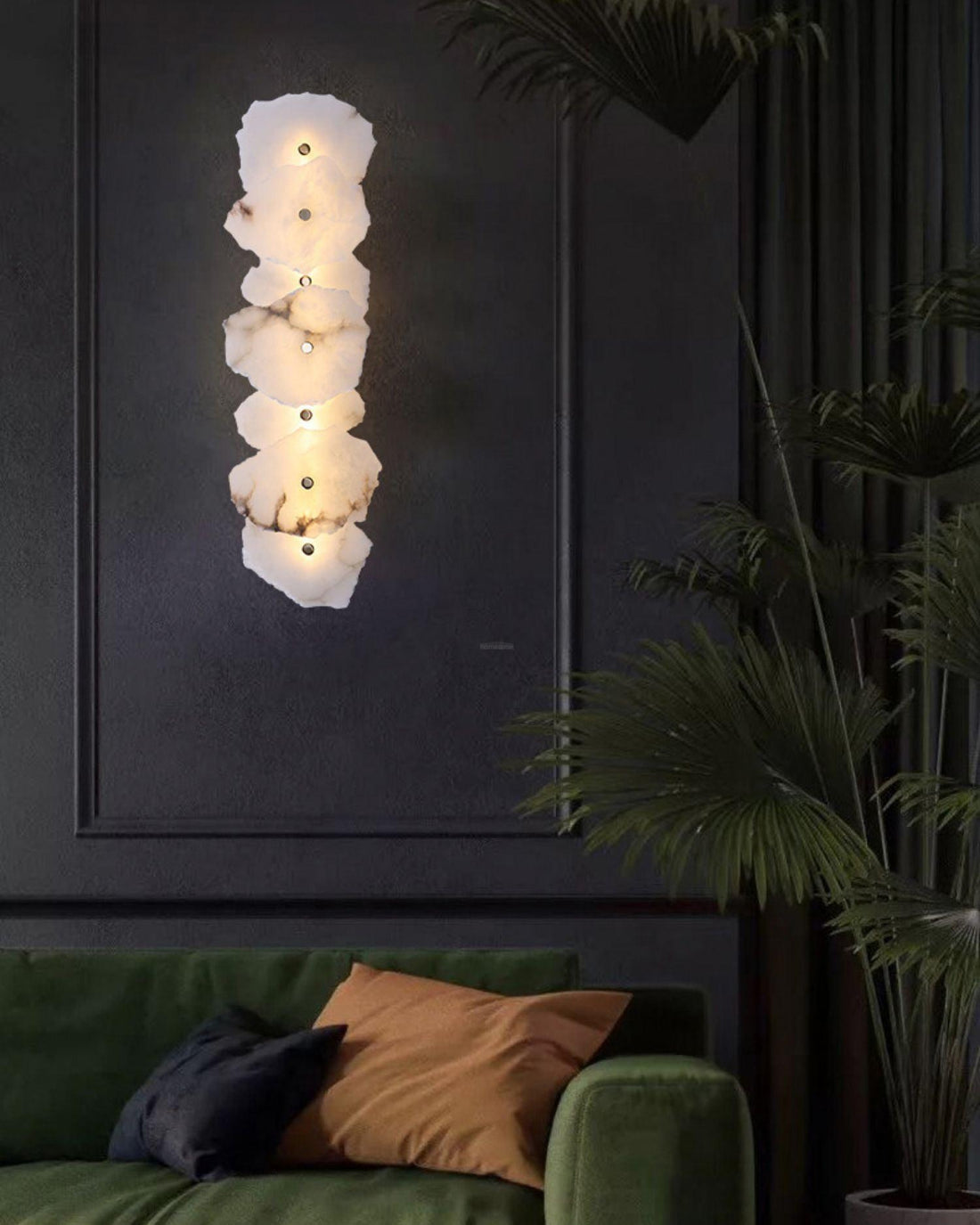 Petra Wall Sconce Alabaster