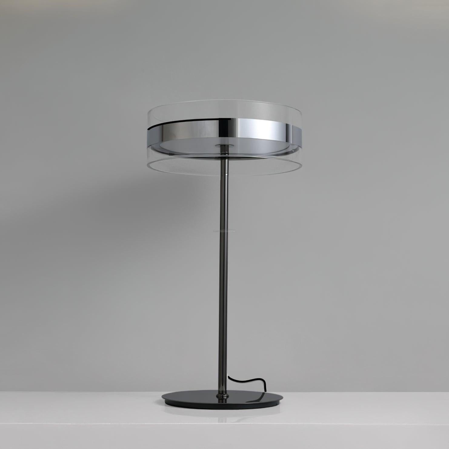 Impex Florina Chrome Table Lamp ∅ 7.9″