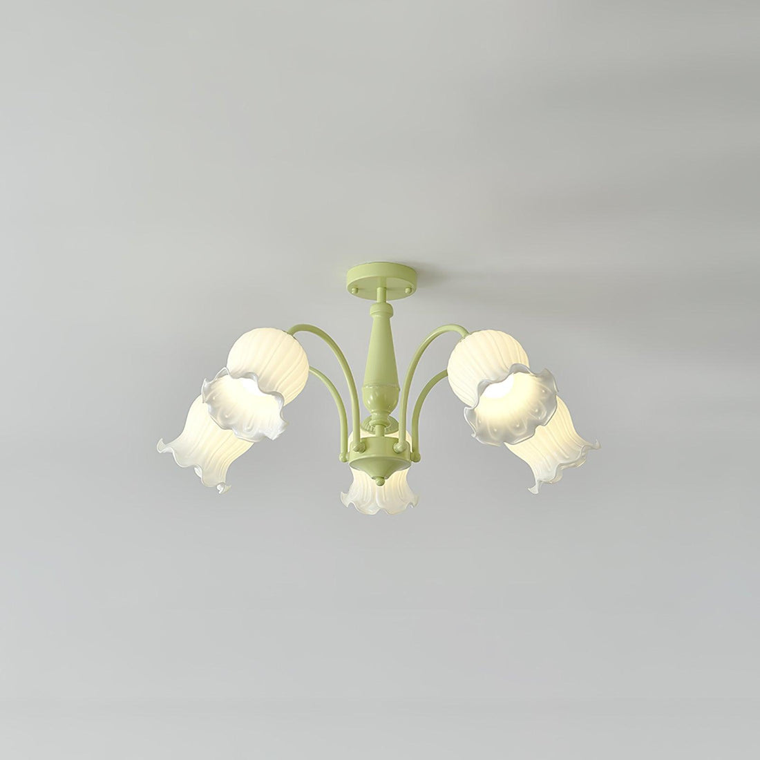 Trumpet Flower Chandelier with 4/5/6/8 heads