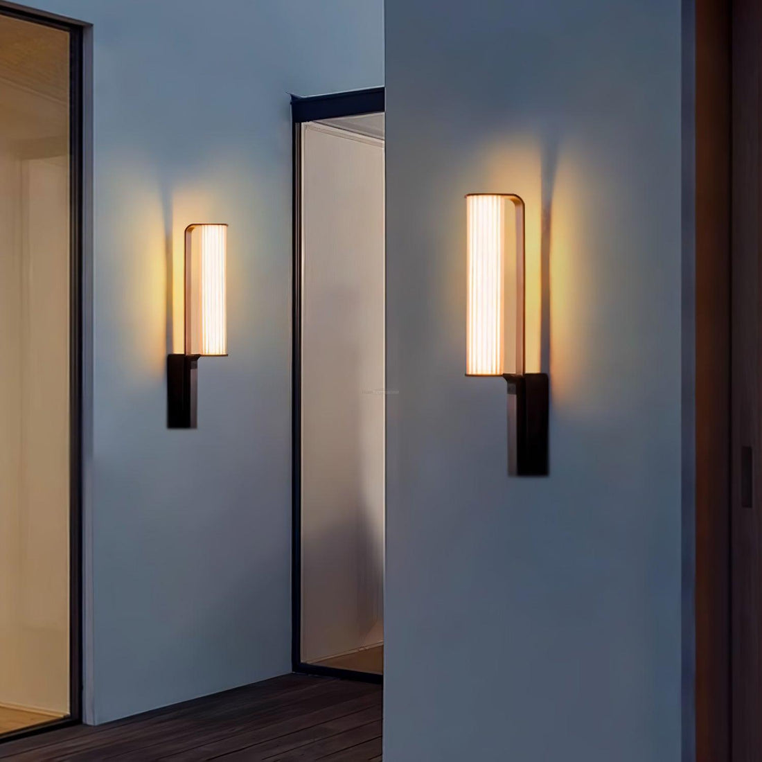 Luxehomezone Outdoor LED Wall Sconce