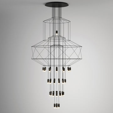 Lines Chandelier with 43/46 heads
