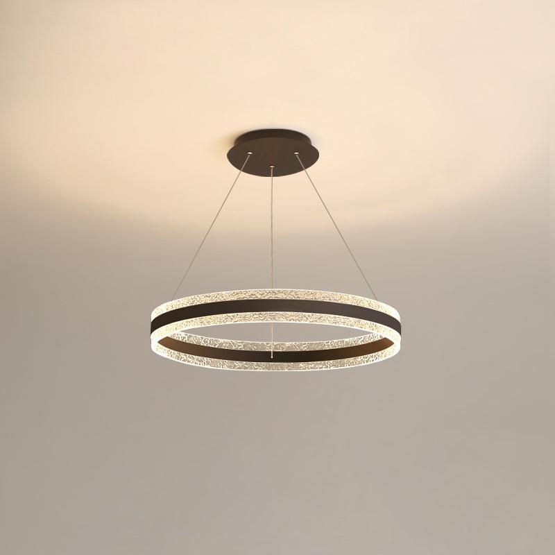 Lustre circulaire moderne