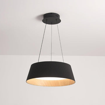 Modern Ribbed Pendant