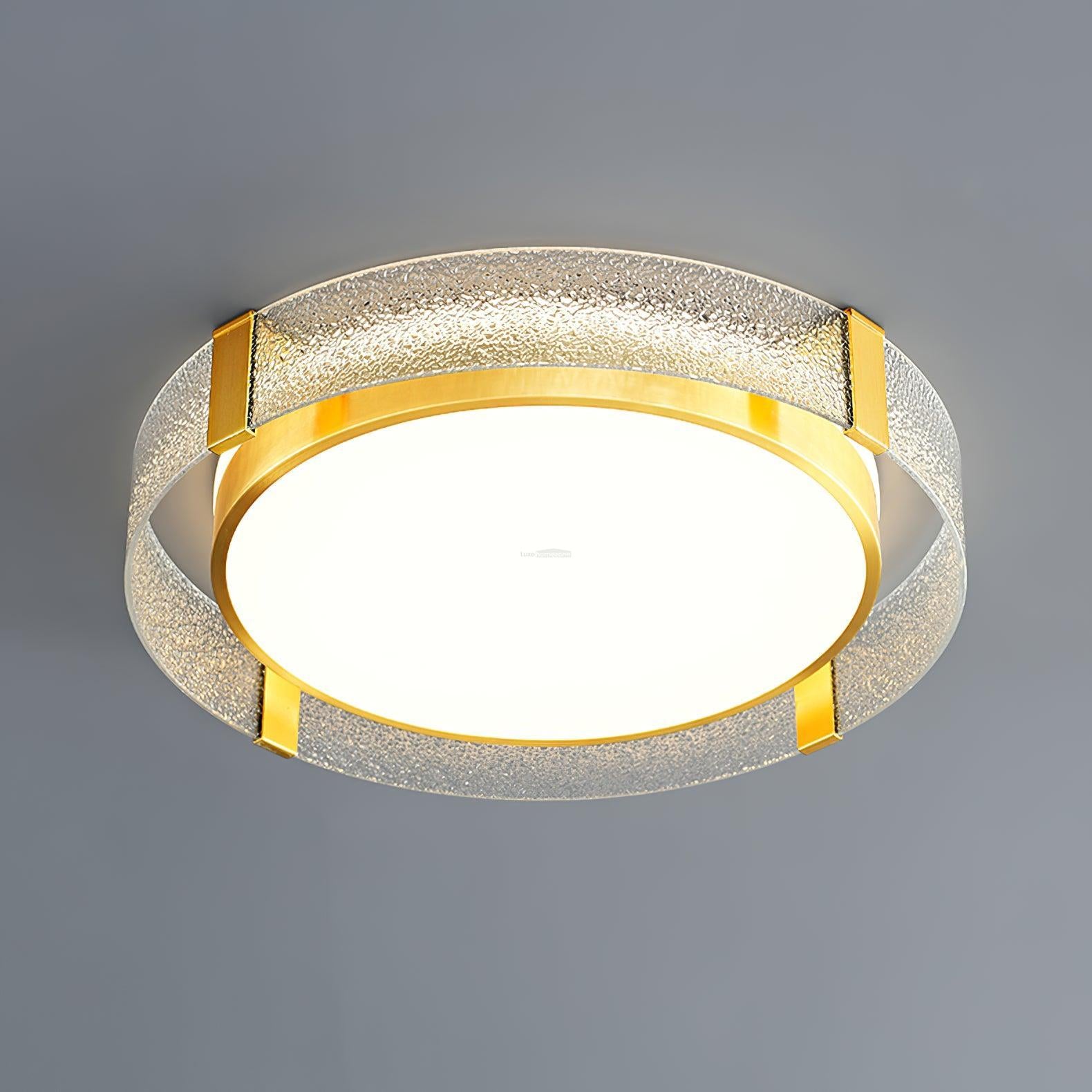 Round Low Profile Ceiling Light ∅ 15.7″
