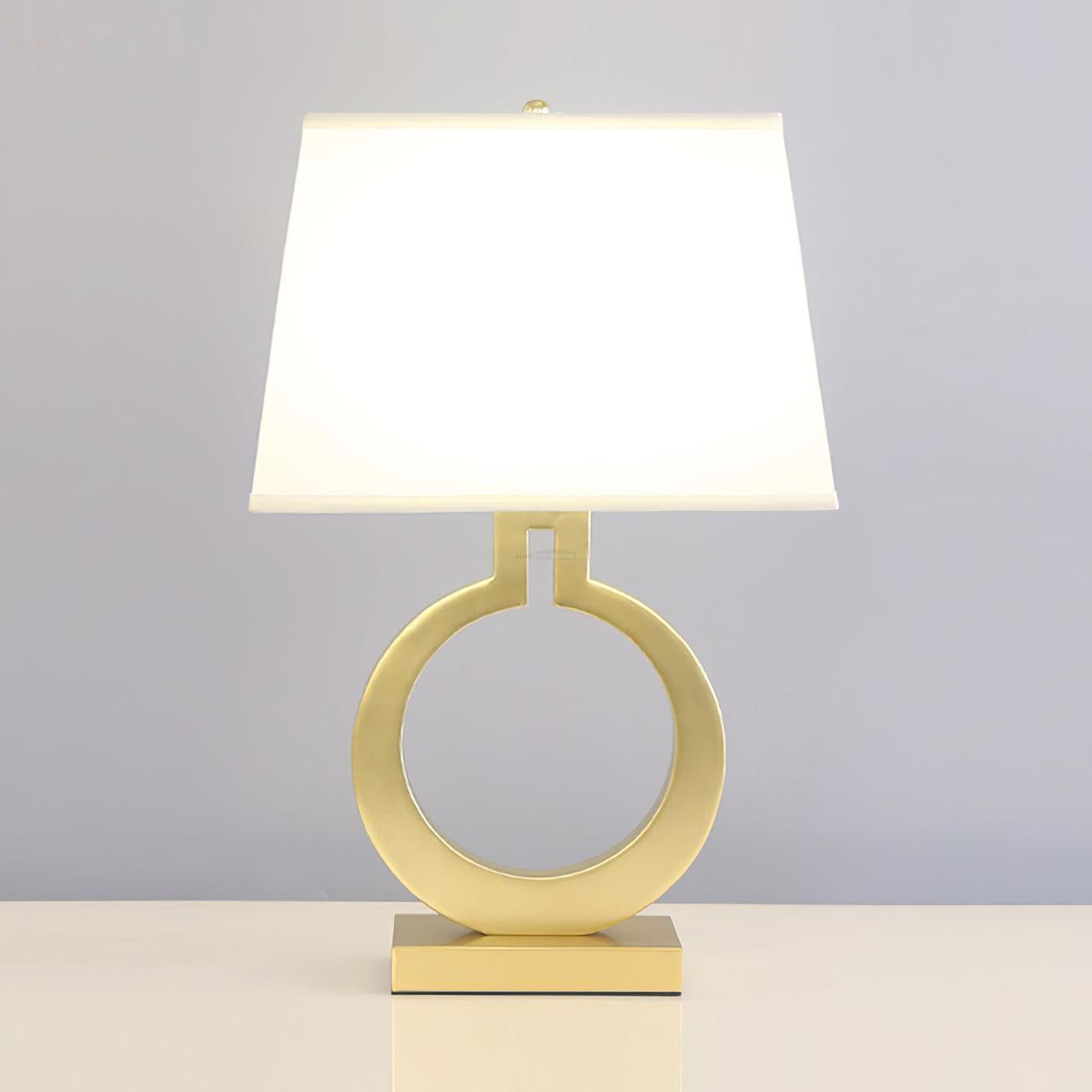 Keyhole Ring Type Table Lamp