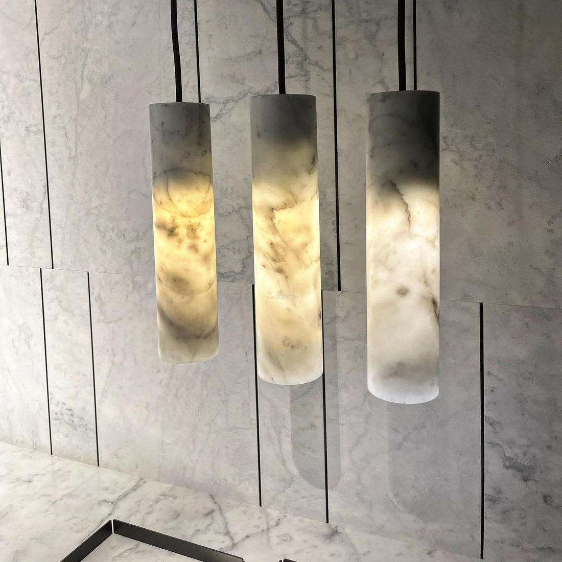 Silo Alabaster Pendant