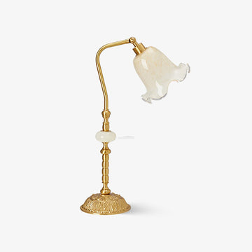 Lampada da tavolo Tulip in ottone ∅ 11,8″