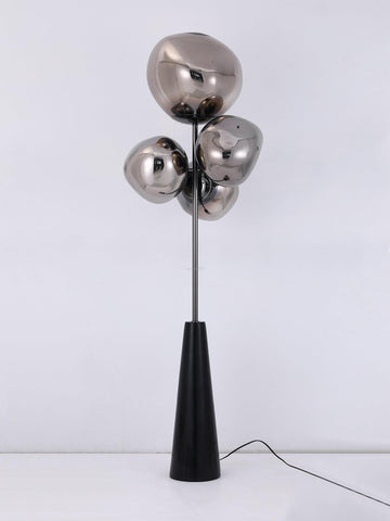 Lava Floor Lamp with Colum