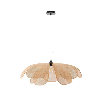 Rattan Petal Pendant