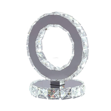 Lampada da tavolo Crystal Rings ∅ 8.3″